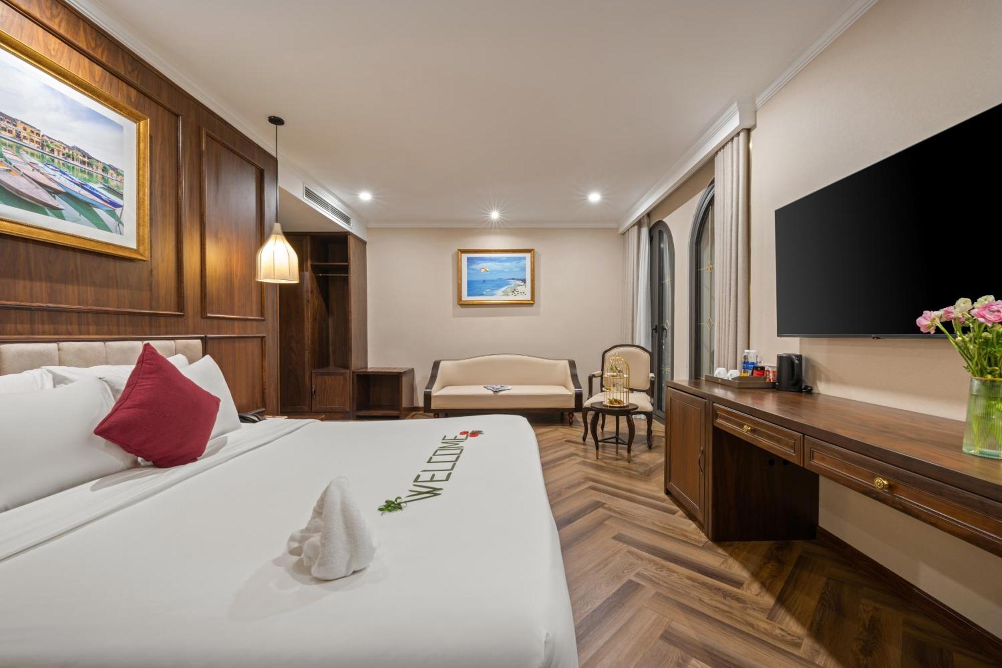 Golden Lotus Luxury Hotel Danang - Complimentary Daily Afternoon Tea Екстериор снимка