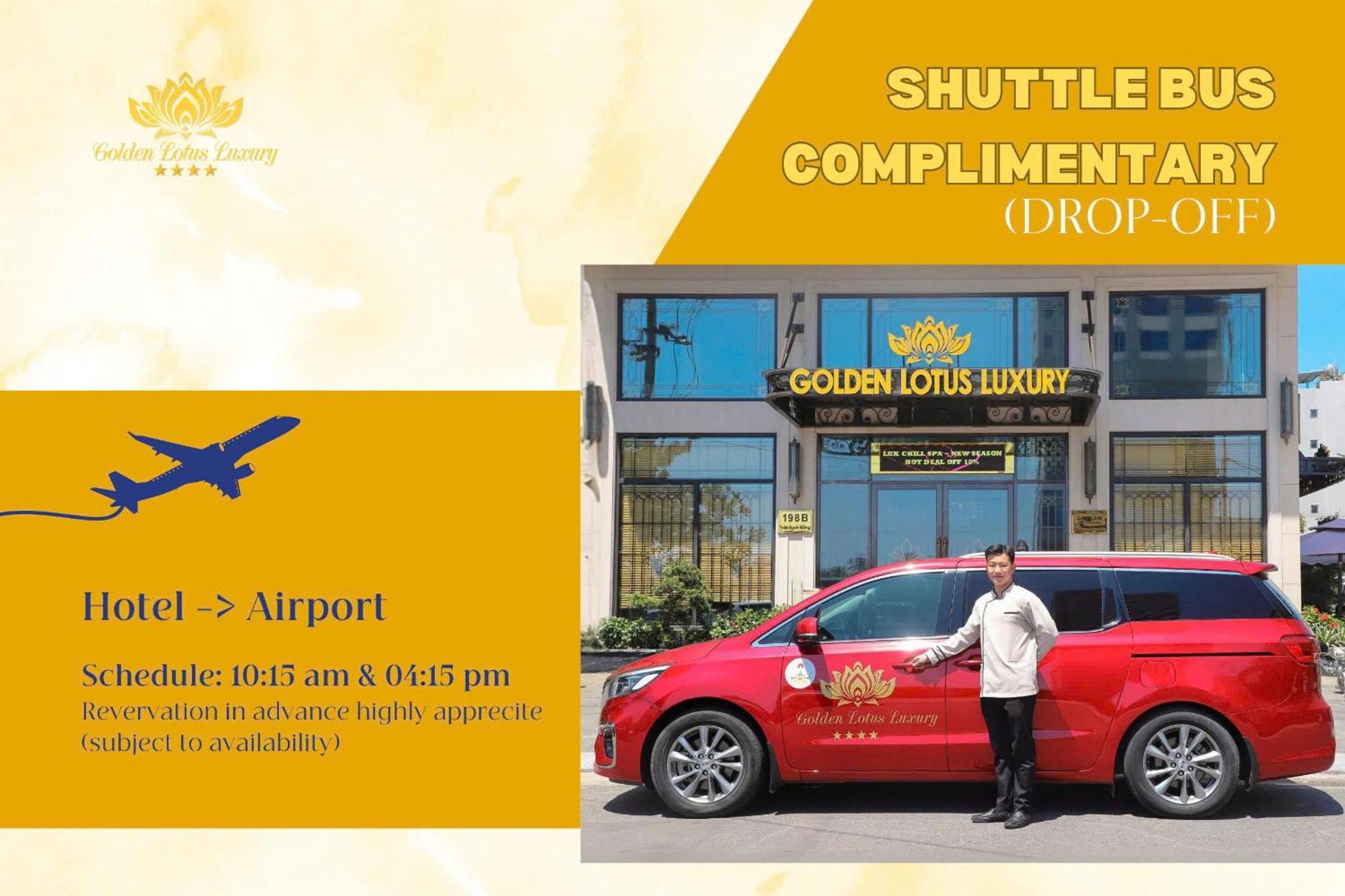 Golden Lotus Luxury Hotel Danang - Complimentary Daily Afternoon Tea Екстериор снимка