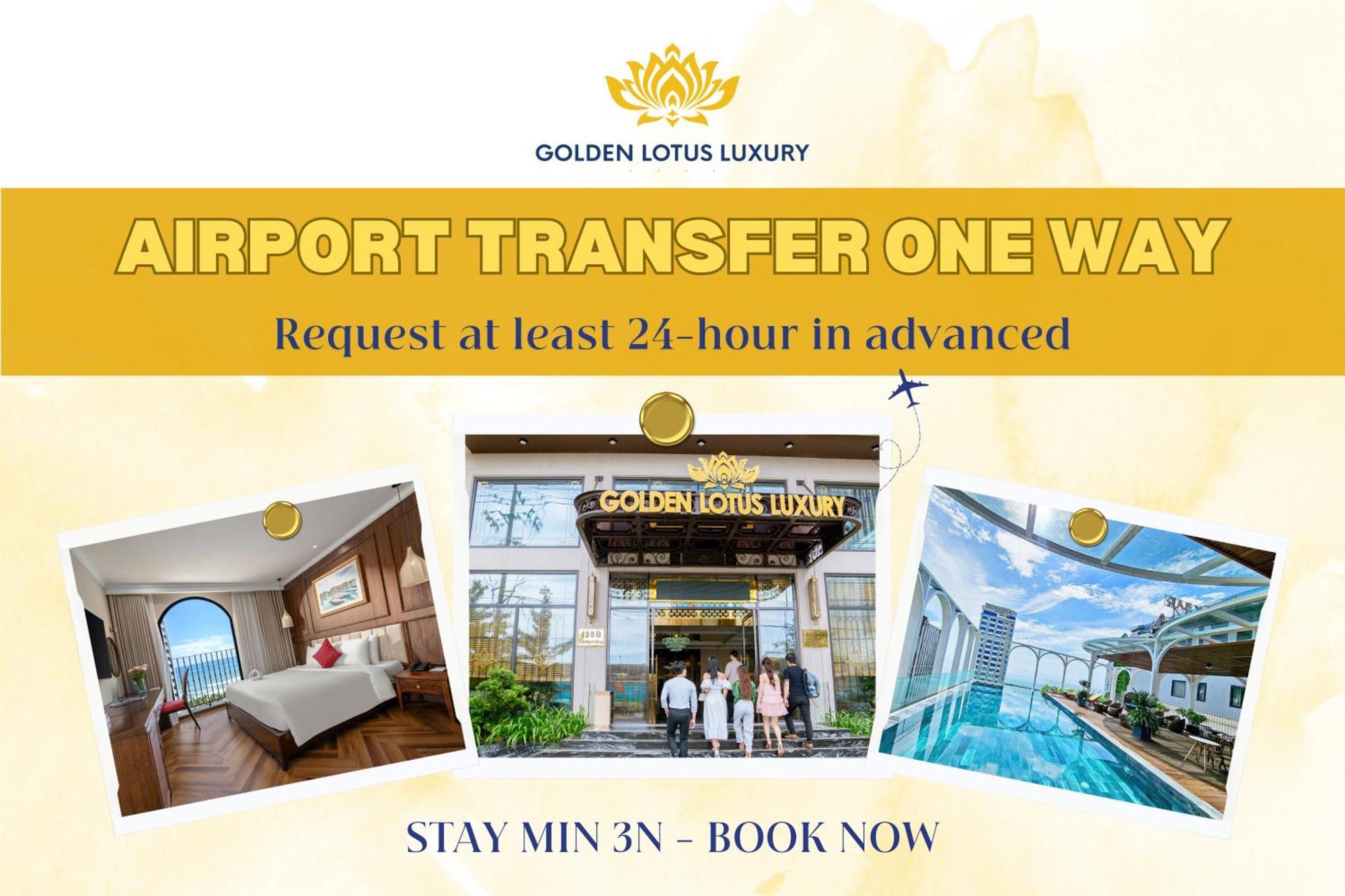 Golden Lotus Luxury Hotel Danang - Complimentary Daily Afternoon Tea Екстериор снимка