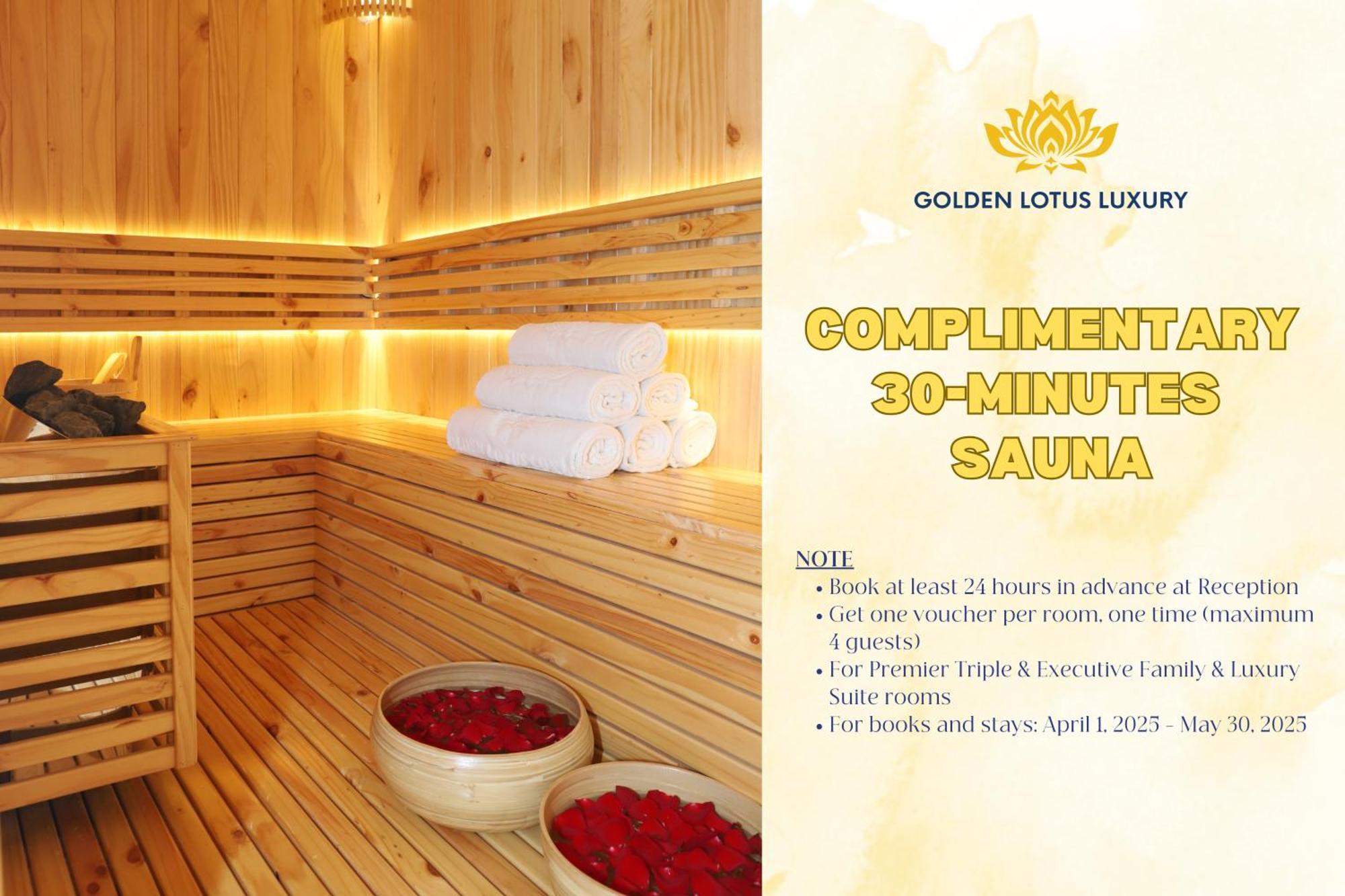 Golden Lotus Luxury Hotel Danang - Complimentary Daily Afternoon Tea Екстериор снимка