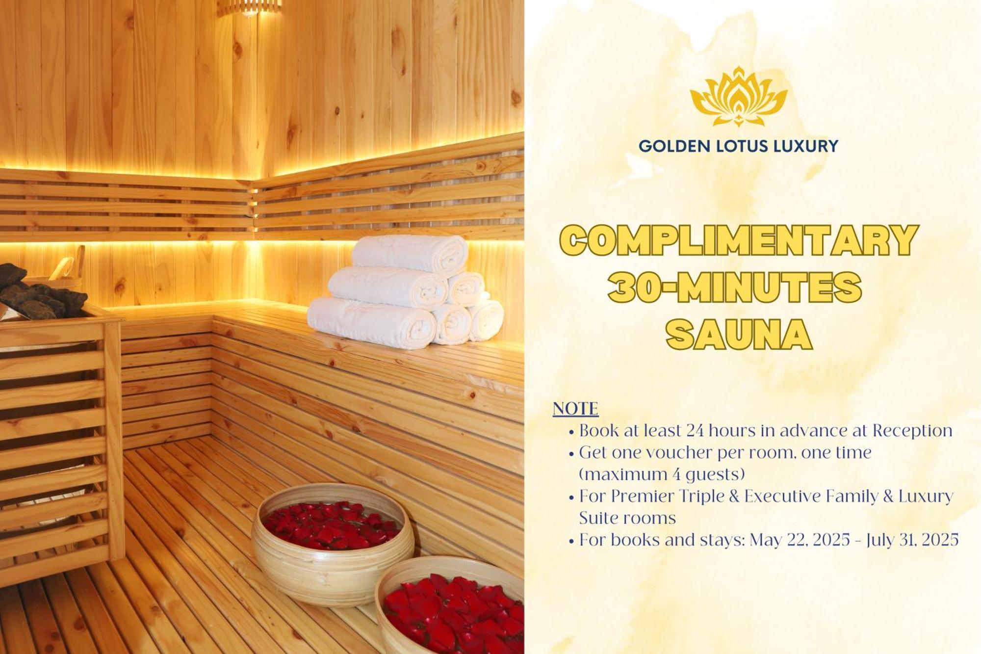 Golden Lotus Luxury Hotel Danang - Complimentary Daily Afternoon Tea Екстериор снимка